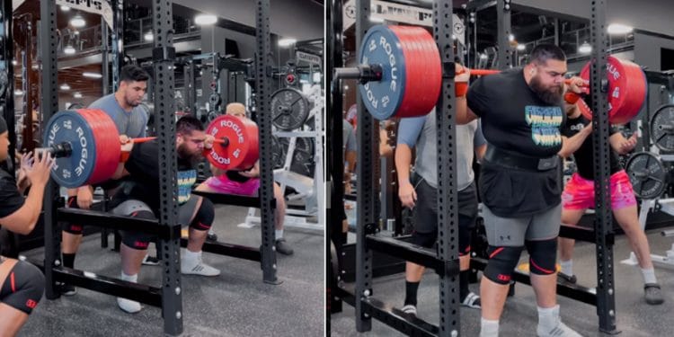 Jesus Olivares 412kg Squat
