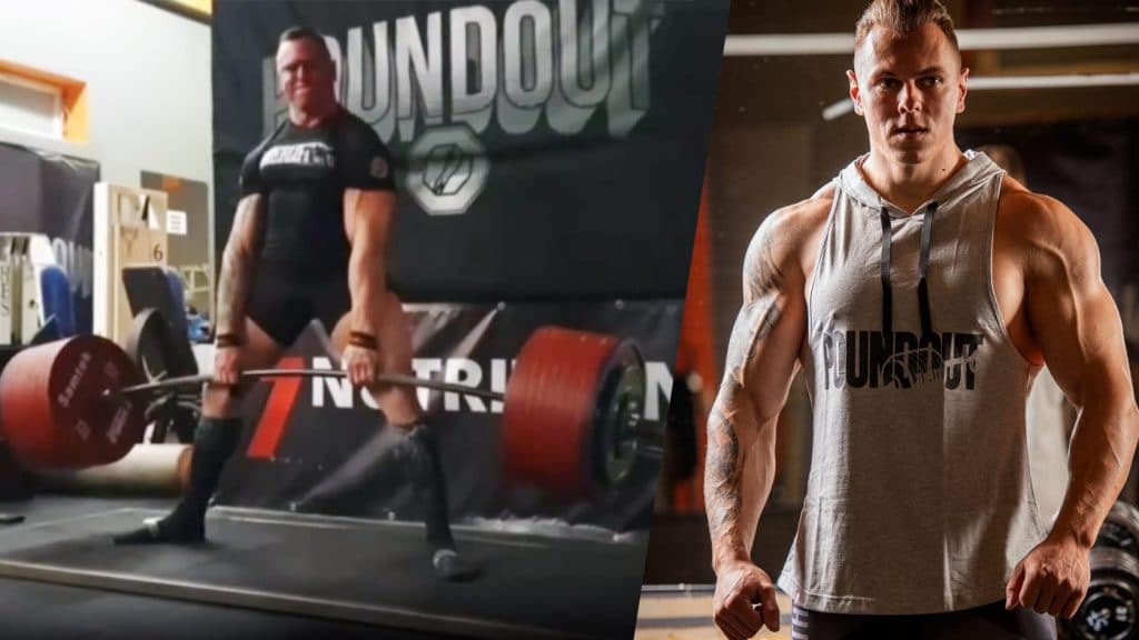 Krzysztof Wierzbicki Deadlifts 484 5kg