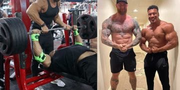 Larry Wheels Bench Pressed Hafthor Bjornsson Challenged