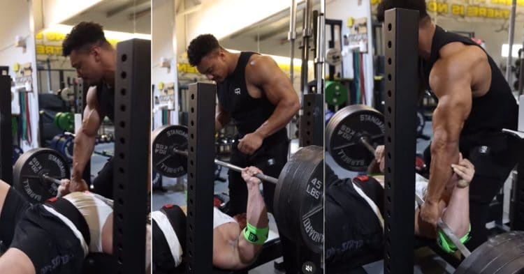 Larry Wheels Saved Powerlifter From Bench Injury