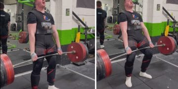 Lewis Byng Deadlifts Huge 400 Kg
