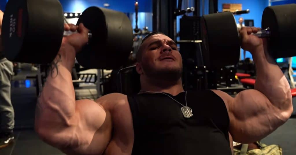 Nick Walker Shoulder Triceps Workout