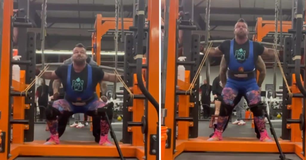 Rob Kearney Squats 368kg