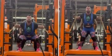 Rob Kearney Squats 368kg