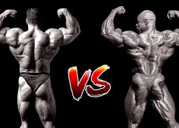 Ronnie Coleman vs. Dorian Yates Back