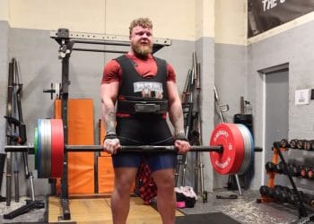 Tom Stoltman Prepping 2022 Arnold Strongman