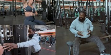 Charles Glass demonstrates oblique exercise