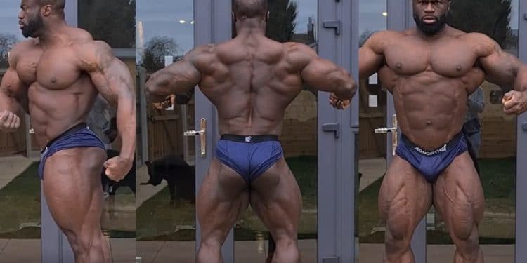 @ifbbpro Samsondauda 3 Weeks Out