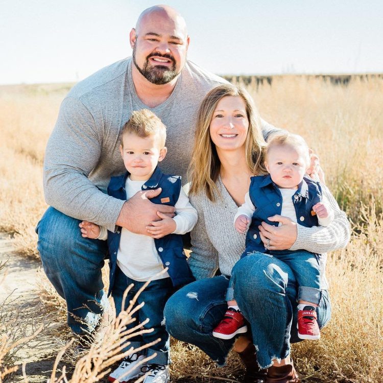 Brian Shaw With Family