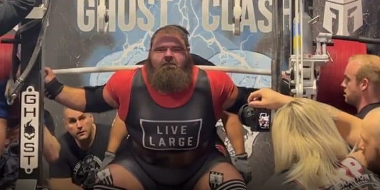 Daniel Bell 1080lbs Squat