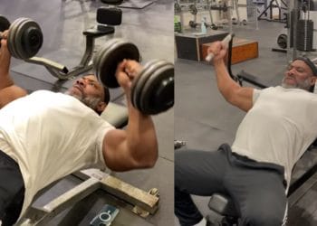 Dexter Jackson Chest Wokrout