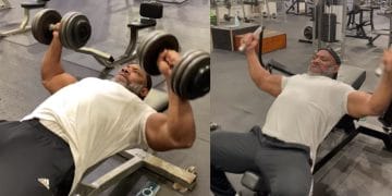 Dexter Jackson Chest Wokrout