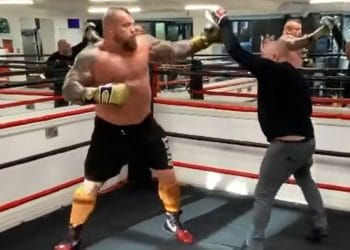 Eddie Hall Staying Heavy For Boxing Match