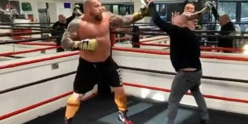 Eddie Hall Staying Heavy For Boxing Match