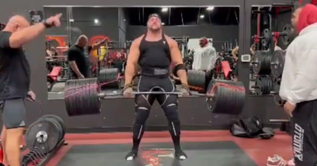 Evan Singleton 855lb Deadlift