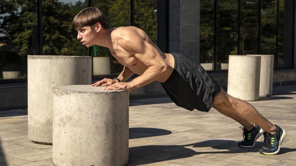 Incline Push Up