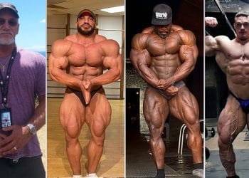 Jake Wood Left And Olympia Frontrunners Images Via Instagram