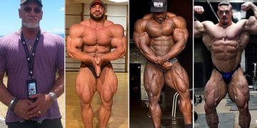 Jake Wood Left And Olympia Frontrunners Images Via Instagram