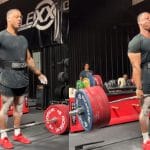 Jamal Browner 410kg Deadlift