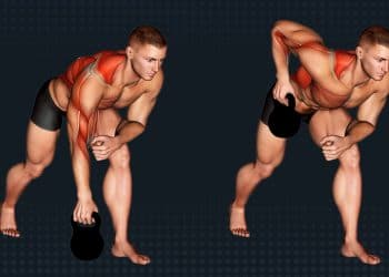 Kettlebell One Arm Row