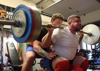 Luke Stoltman Squats Lifetime Pr Of 355 Kg