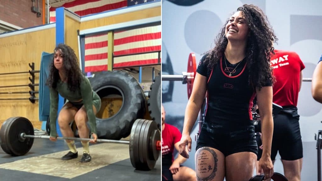 Lya Bavoil Deadlift 210kg