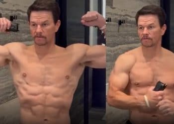 Mark Wahlberg Abs 50yo