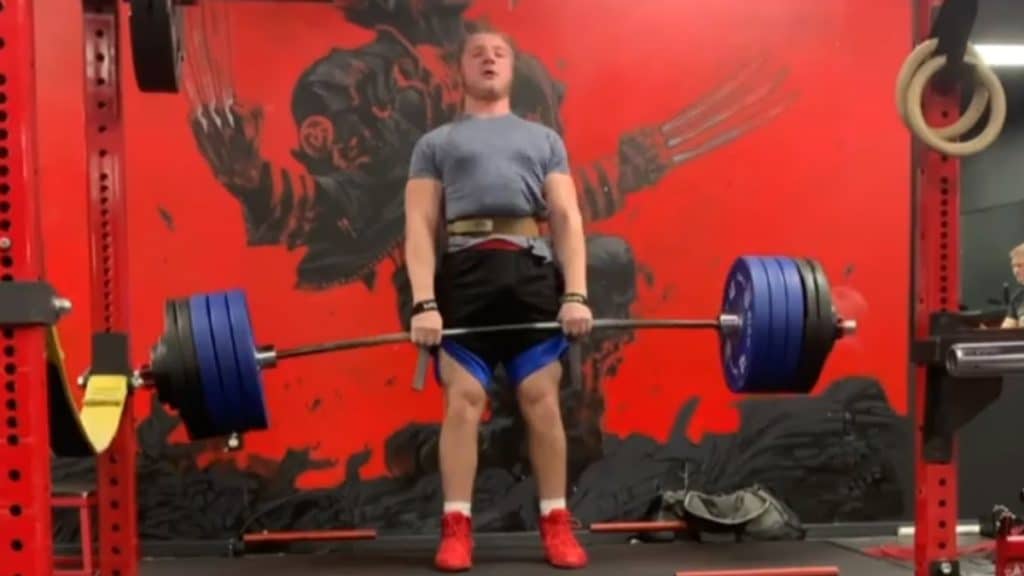 Morgan Nicholls Pulls 238 Kg