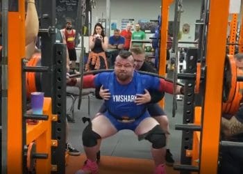 Rob Kearney 950 Lbs Squat