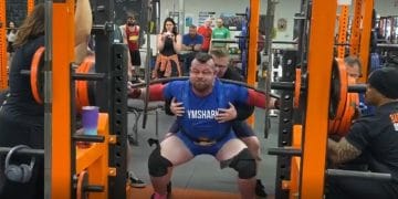 Rob Kearney 950 Lbs Squat