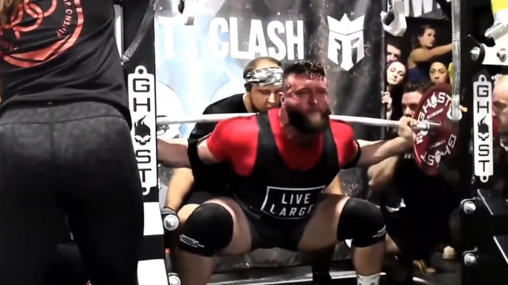 Shane Haller 420kg Squat