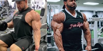 Steve Kuclo Shows Insane Vascularity