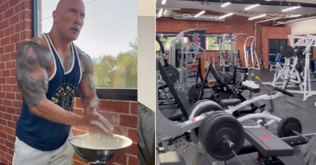 The Rock Home Gym