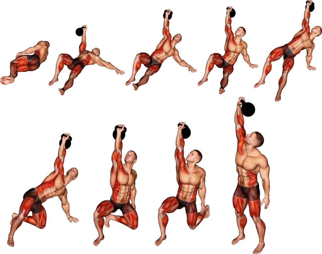 Kettlebell Turkish Get Up Master FullBody Strength & Stability