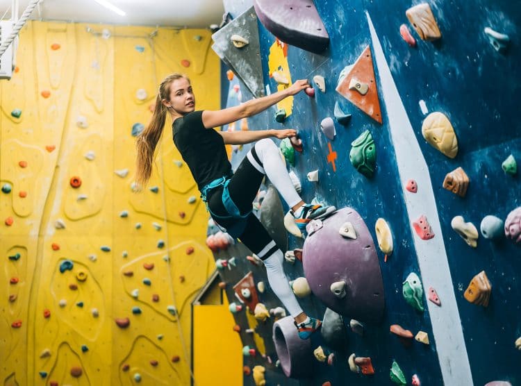 indoor climbing