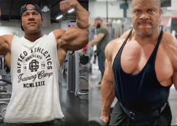 Phil Heath Jacked Recent Workout
