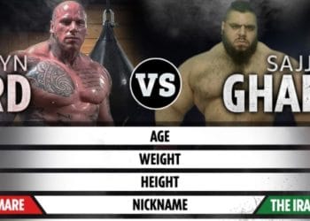 Martyn Ford vs Hulk lineup announced