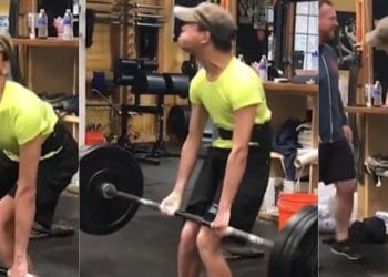 Miles Taylor deadlifts twice his bodyweight