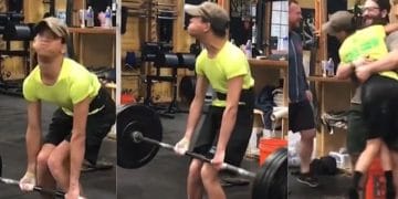 Miles Taylor deadlifts twice his bodyweight