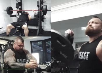 Eddie Hall shares workout