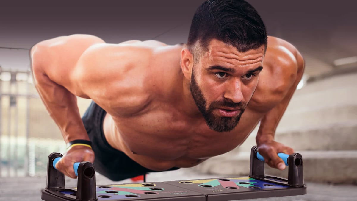 An At-Home Chest Workout That Will Help You Build Push-Up Strength