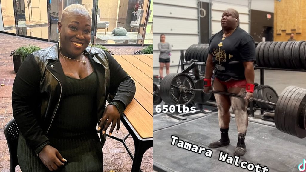Tamara Walcott 295kg Deadlift