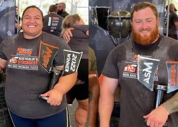 2022 Australias Strongest Man And Woman