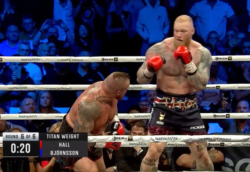 Hafthor Bjornsson Defeats Eddie Hall Via Unanimous Decision In 'The ...