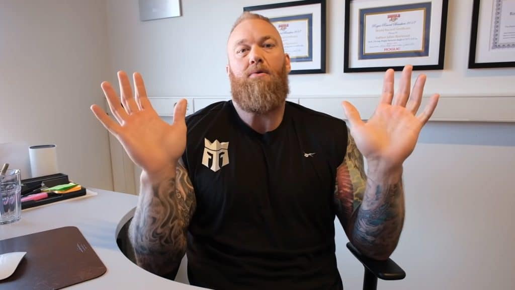 Hafthor Bjornsson Reacts