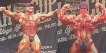 Hunter Labrada Guest Posing