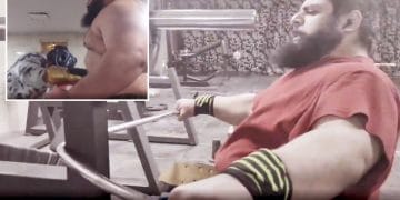 Iranian Hulk Prep For Martyn Ford Fight