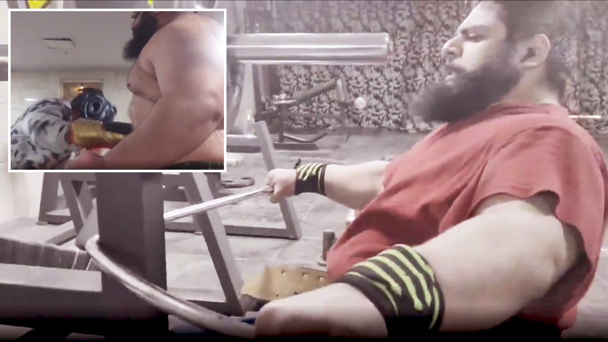 Iranian Hulk Prep For Martyn Ford Fight