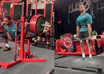 Jamal Browner Squat Deadlift
