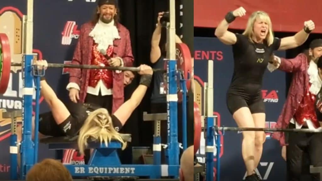 Jen Thompson 320.7 Lbs Bench